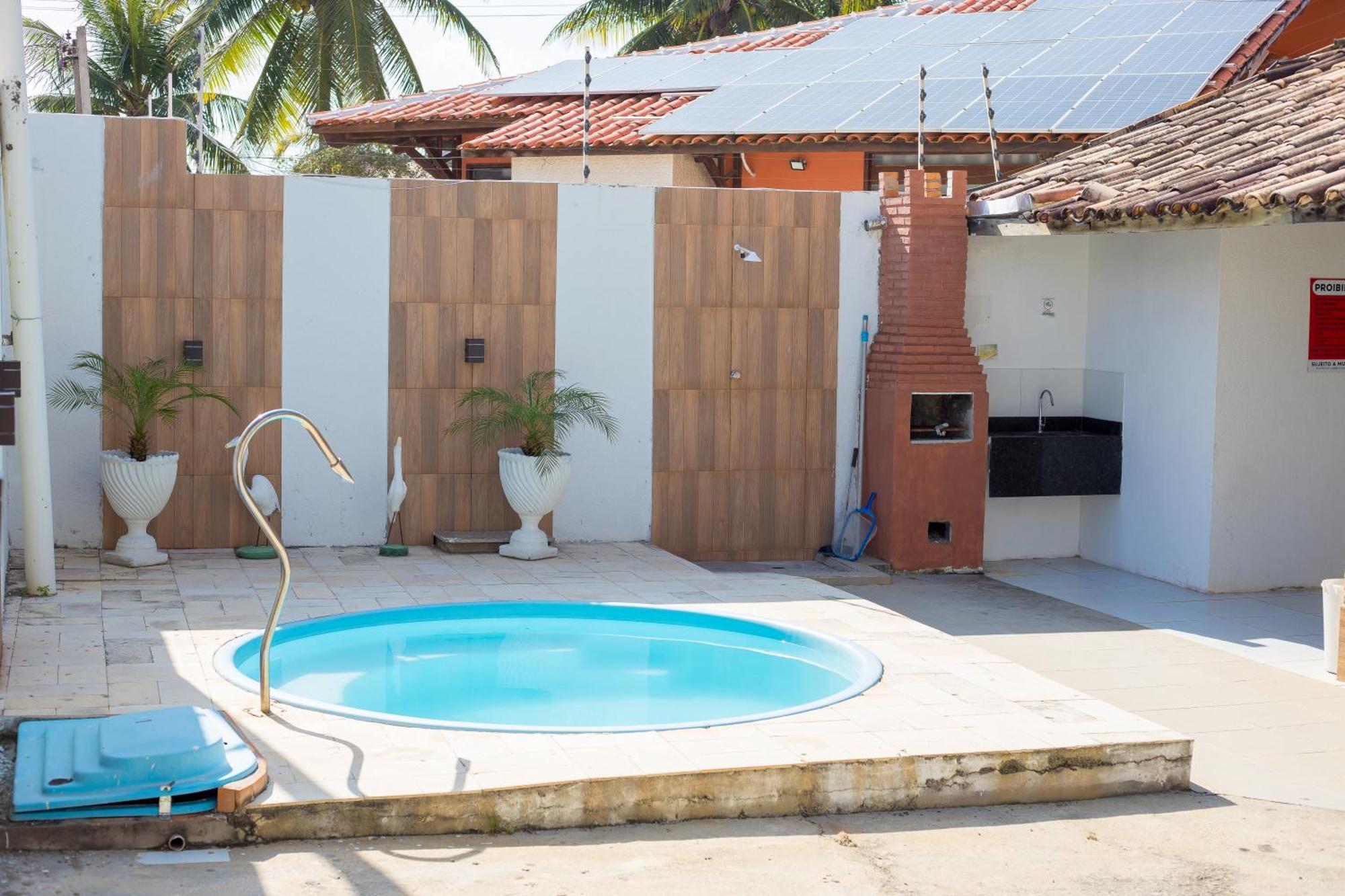 Casa Duplex Com 2 Suites Com Ar Condicionado ,100M Da Praia - Barra De Sao Miguel, A 8 Minutos Da Praia Do Gunga E A 3 Da Praia Bonita! Condominio Com Piscina E Churrasqueira! Eksteriør bilde